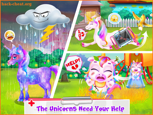 Unicorn Doctor - Save Jungle Pet Animals screenshot