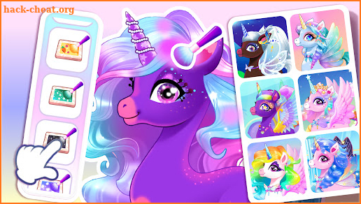 Unicorn Dress up Game for Kids screenshot