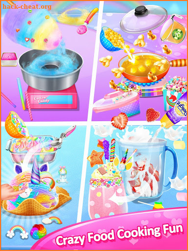 Unicorn Fair Food Chef - Rainbow Food Galaxy screenshot