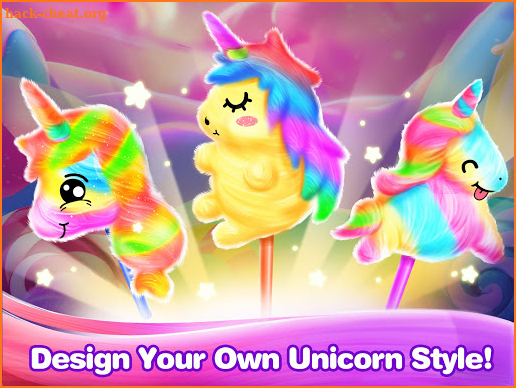 Unicorn Food- Cotton Candy Maker screenshot