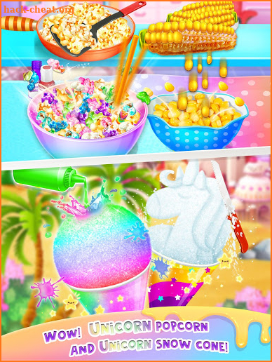 Unicorn Food Galaxy - Crazy Trendy Foods Fun screenshot