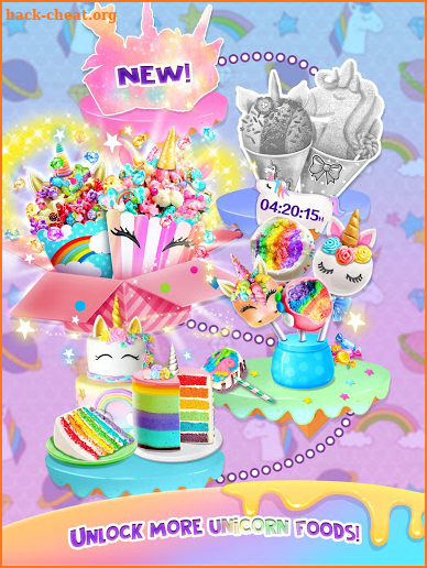 Unicorn Food Galaxy - Crazy Trendy Foods Fun screenshot