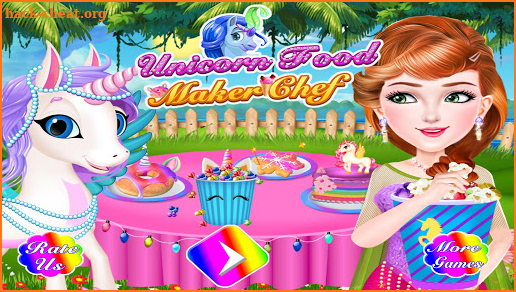 Unicorn Food Maker Chef screenshot