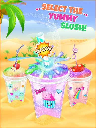 Unicorn Frozen Slush Ice Dessert Maker screenshot