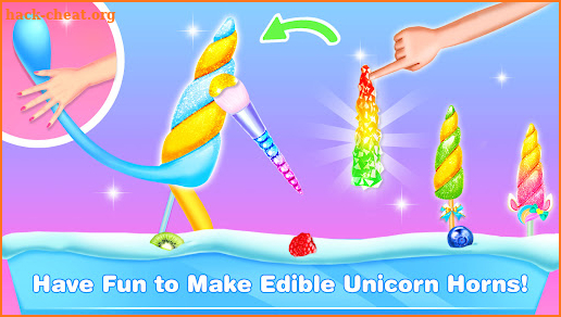 Unicorn Horn Dessert Games screenshot