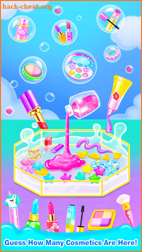 Unicorn Makeup Kit Slime - Slime Games for Girls screenshot