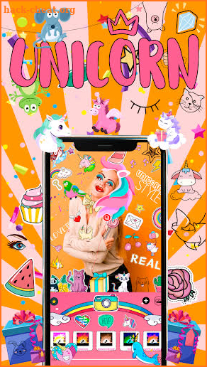 Unicorn Photo Editor - Unicorn Photo Game screenshot