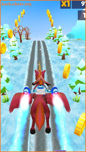 Unicorn Pony Runner:Pony Running Game 2021 screenshot