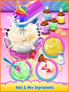 Unicorn Poop - Sweet Trendy Desserts Food Maker screenshot