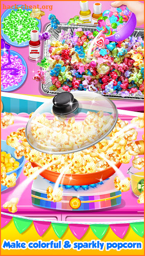 Unicorn Popcorn - Rainbow Food Chef screenshot