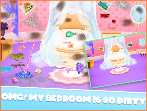 Unicorn Princess Castle House Cleaning screenshot