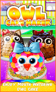 Unicorn Rainbow Owl Cake! Latest Cooking Sensation screenshot