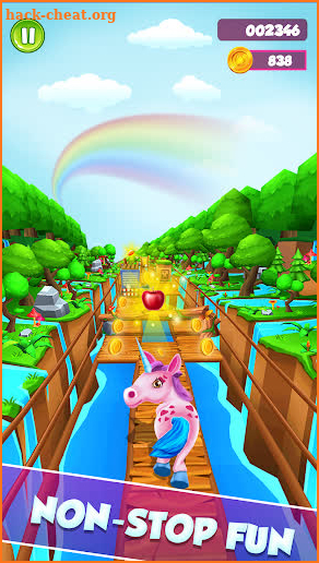 Unicorn Run Rush: Endless Runner Games screenshot