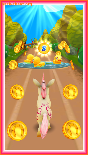 Unicorn Runner 3D - Horse Run screenshot