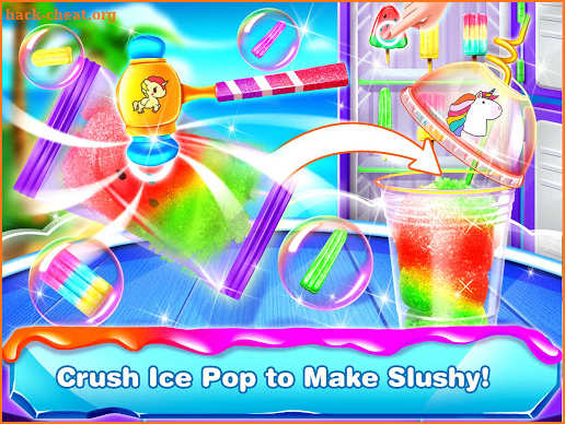 Unicorn Slushie Maker – Icy Slushy Games screenshot