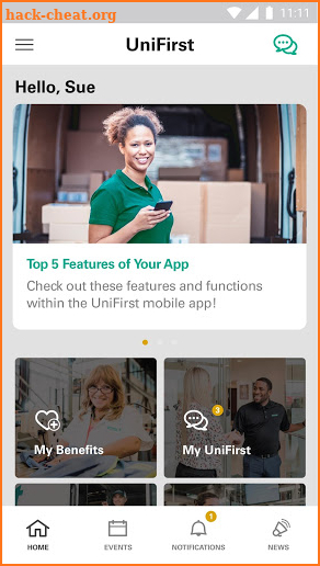 UniFirst Team Partners screenshot