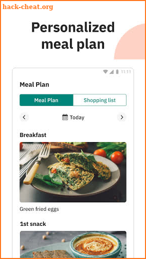 Unimeal: Personalized Weight Loss Plan screenshot