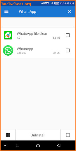 Uninstall app - One click app uninstaller screenshot