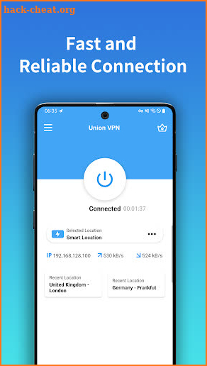 Union VPN - Secure VPN Proxy screenshot