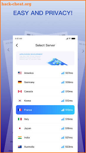 Unique vpn screenshot