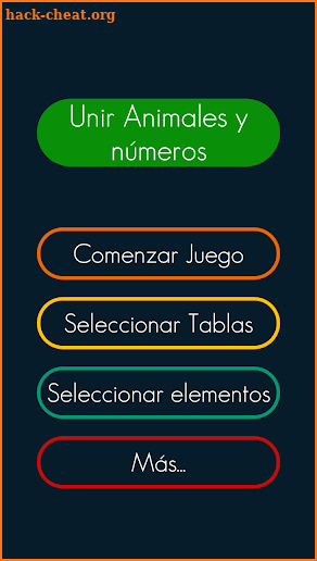 UNIR ANIMALES, NÚMEROS, LETRAS screenshot