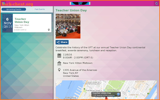 United Federation of Teachers screenshot