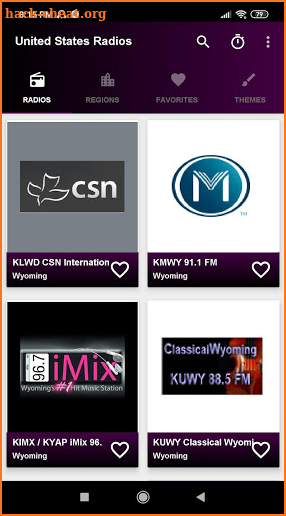 United States of America Radios screenshot