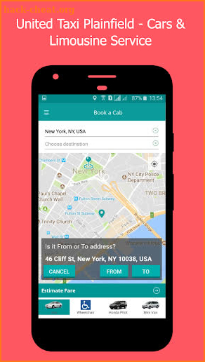 United Taxi Plainfield screenshot