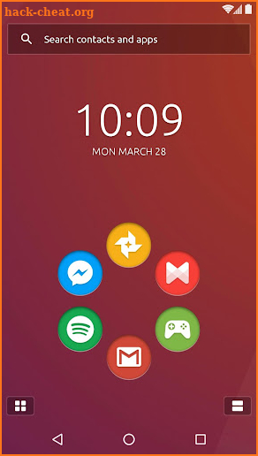 Unity Theme for Smart Launcher screenshot