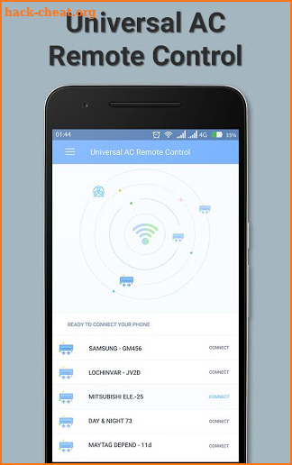 Universal AC Remote Control - Android AC Remote screenshot