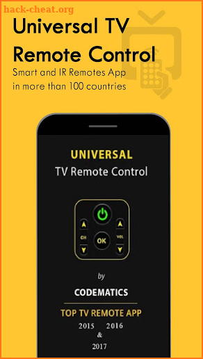 Universal TV Remote For All screenshot