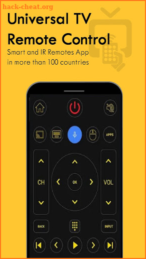 Universal TV Remote For All screenshot