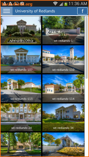 University of Redlands screenshot