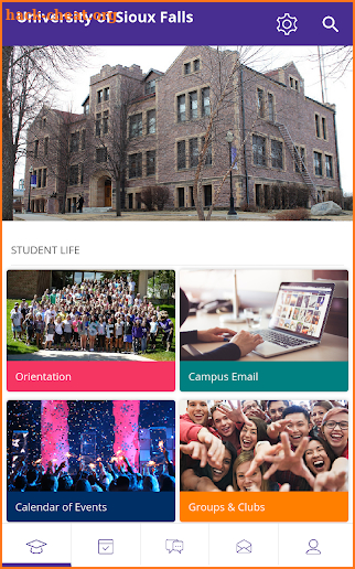 University of Sioux Falls screenshot