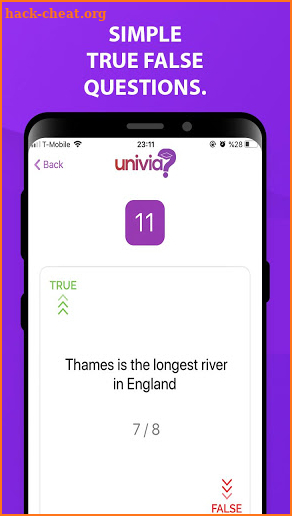 Univia Trivia screenshot