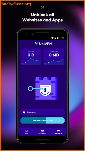 UniVPN: Private & Secure VPN screenshot