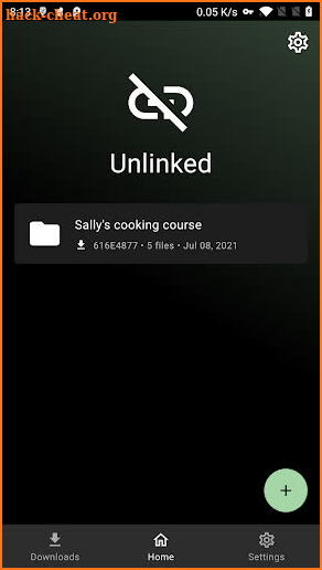 Unlinked - Download manager screenshot