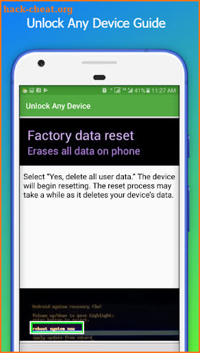 Unlock any Device Guide: Phone Guide 2019 screenshot
