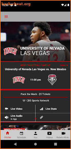 UNLV Rebels screenshot