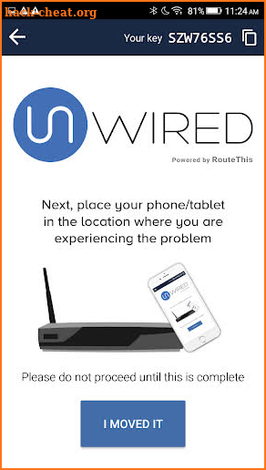 unWired Support screenshot