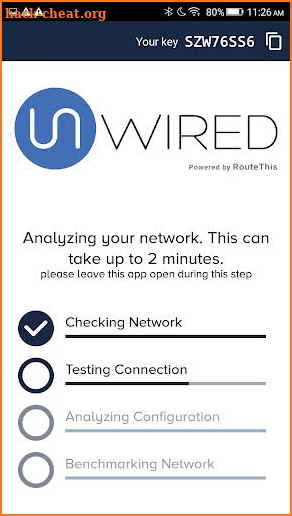 unWired Support screenshot