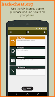 UP Express screenshot