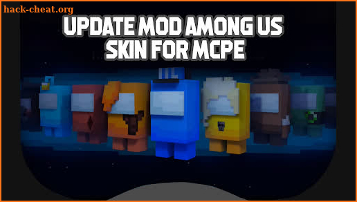 Update Mod Among Us Skin for MCPE screenshot