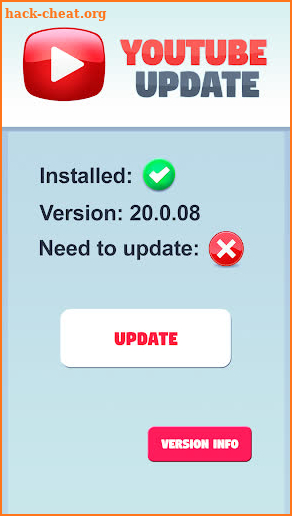 Update ỲouTubȇ ⏩ ỲT Updater screenshot