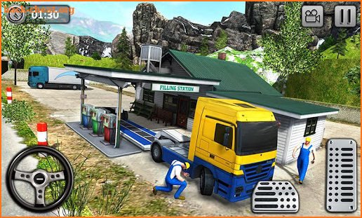 Uphill Cargo Transport Truck Driver 2019 screenshot