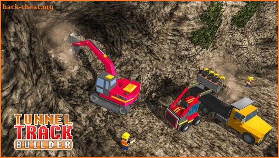 Uphill Tunnel Construction Train Builder screenshot