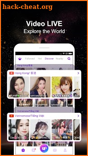 Uplive - Live Video Streaming App screenshot