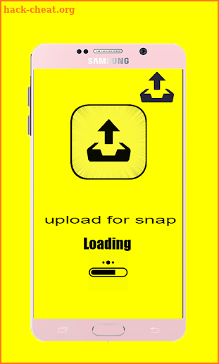 Upload for snapchat screenshot