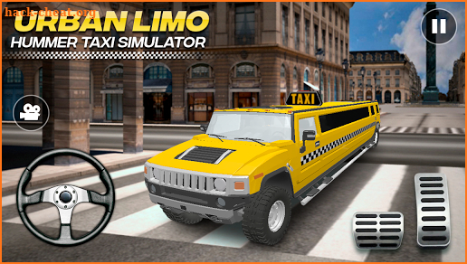 Urban Hummer Limo taxi simulator screenshot