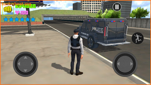 US Armored Police Truck Drive: Car Games 2021 screenshot